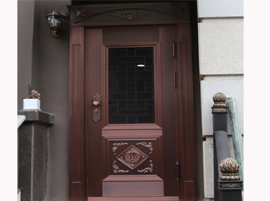 合肥別墅單開(kāi)銅門(mén)